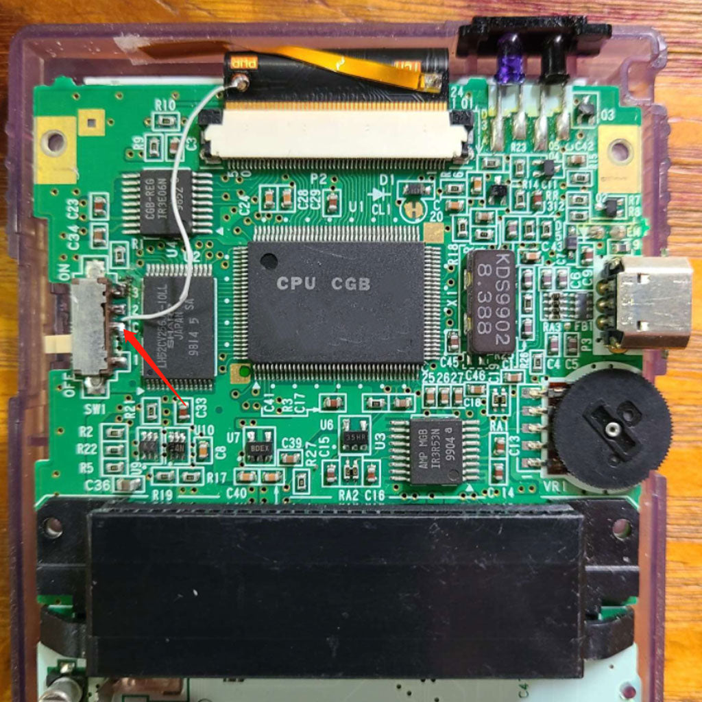 Game Boy Color Retro Pixel 1.0 Q5 IPS LCD Backlight Kit - FunnyPlaying