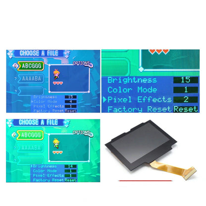 Game Boy Advance SP V5 3.0 Inch IPS LCD Backlight Kit with Laminated Lens and OSD - Hispeedido