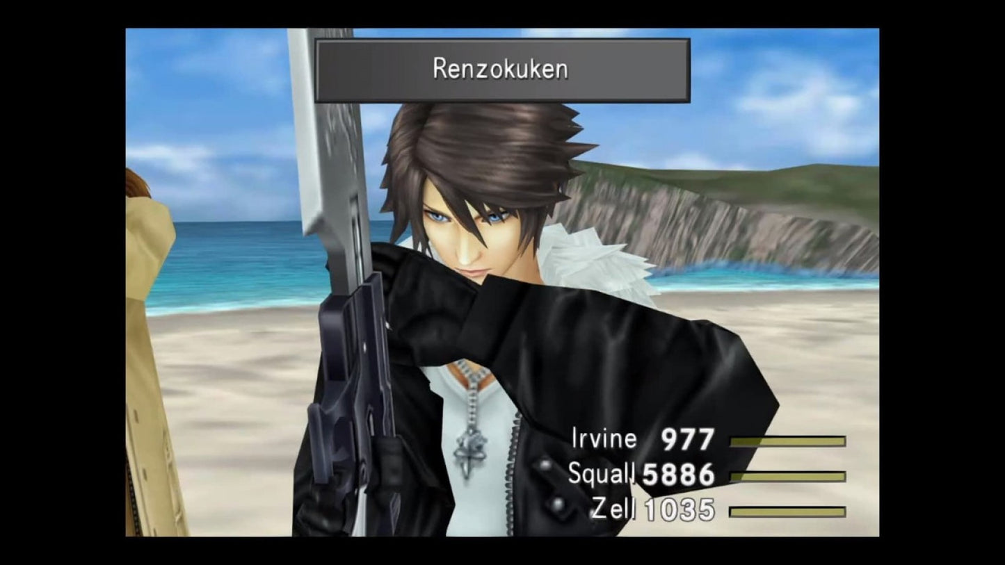 Final Fantasy VII and VIII Remastered Twin Pack Nintendo Switch inspired design featuring classic JRPG adventure collection aesthetic iconic characters epic turn based combat enhanced visuals deep emotional storytelling sprawling worlds and legendary fantasy sci fi journeys presentation gameplay 