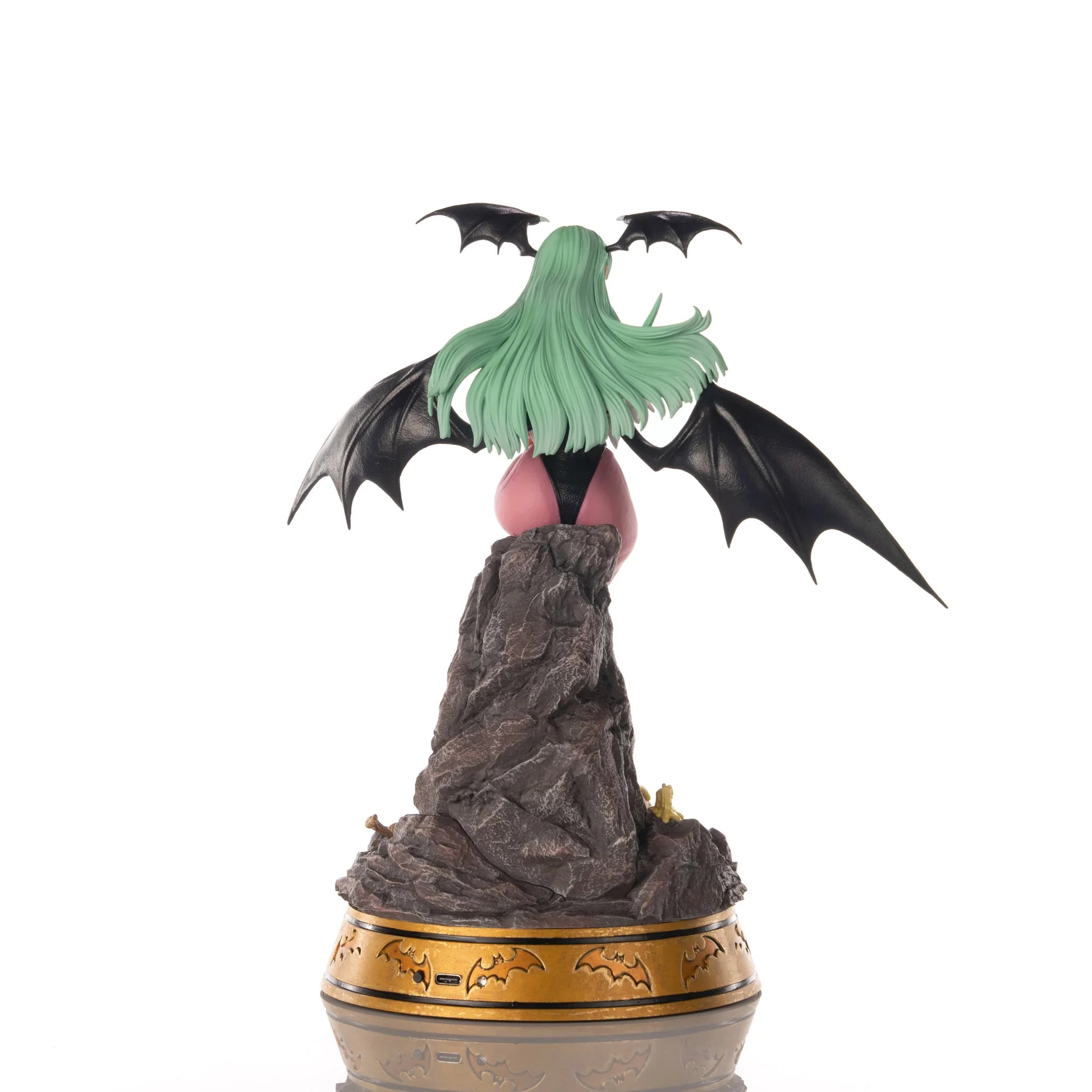 Morrigan Aensland 10" Statue – Figure. Back view of figure