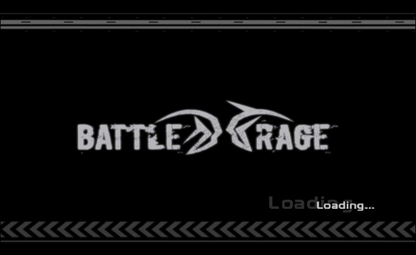 Battle Rage title screen cover art for Nintendo Wii (Wii) video game 