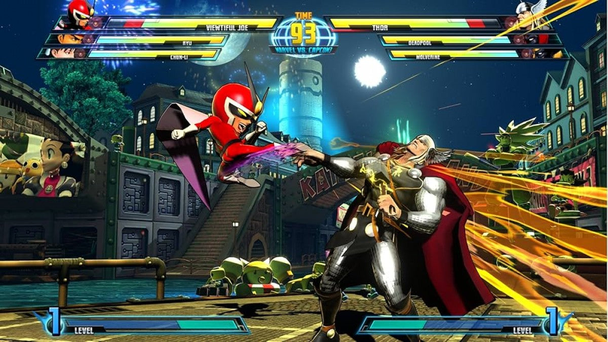 Marvel vs. Capcom 3: Fate of Two Worlds Special Edition for Xbox 360 with crossover fighting action and collectible edition content gameplay