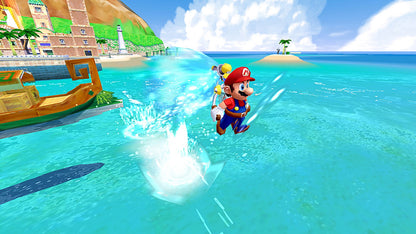 Super Mario 3D All-Stars PAL Nintendo Switch compilation featuring Super Mario 64 Super Mario Sunshine Super Mario Galaxy 3D platforming adventure collection limited release gameplay