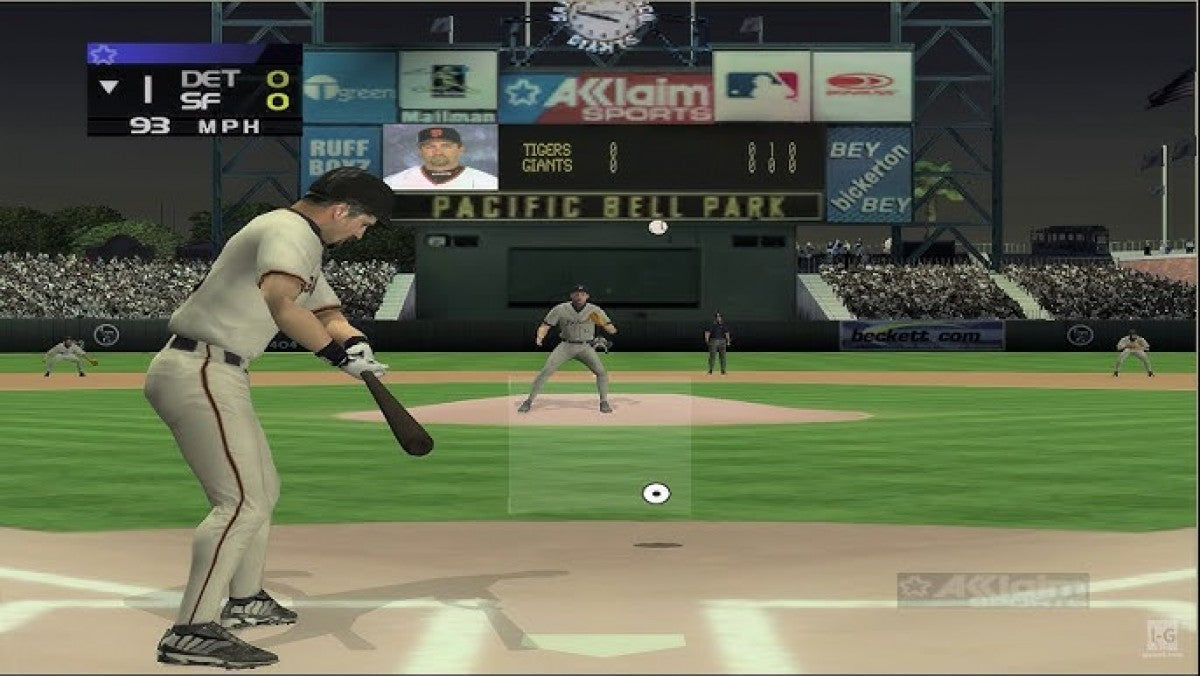 All-Star Baseball 2003 PS2 sports baseball video game gameplay