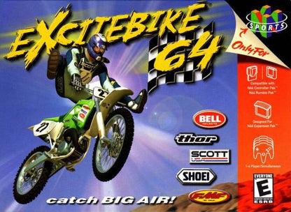 Excitebike 64 cover art for Nintendo 64 (N64) video game