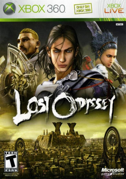 Lost Odyssey cover art for Xbox 360 (X360) role-playing video game