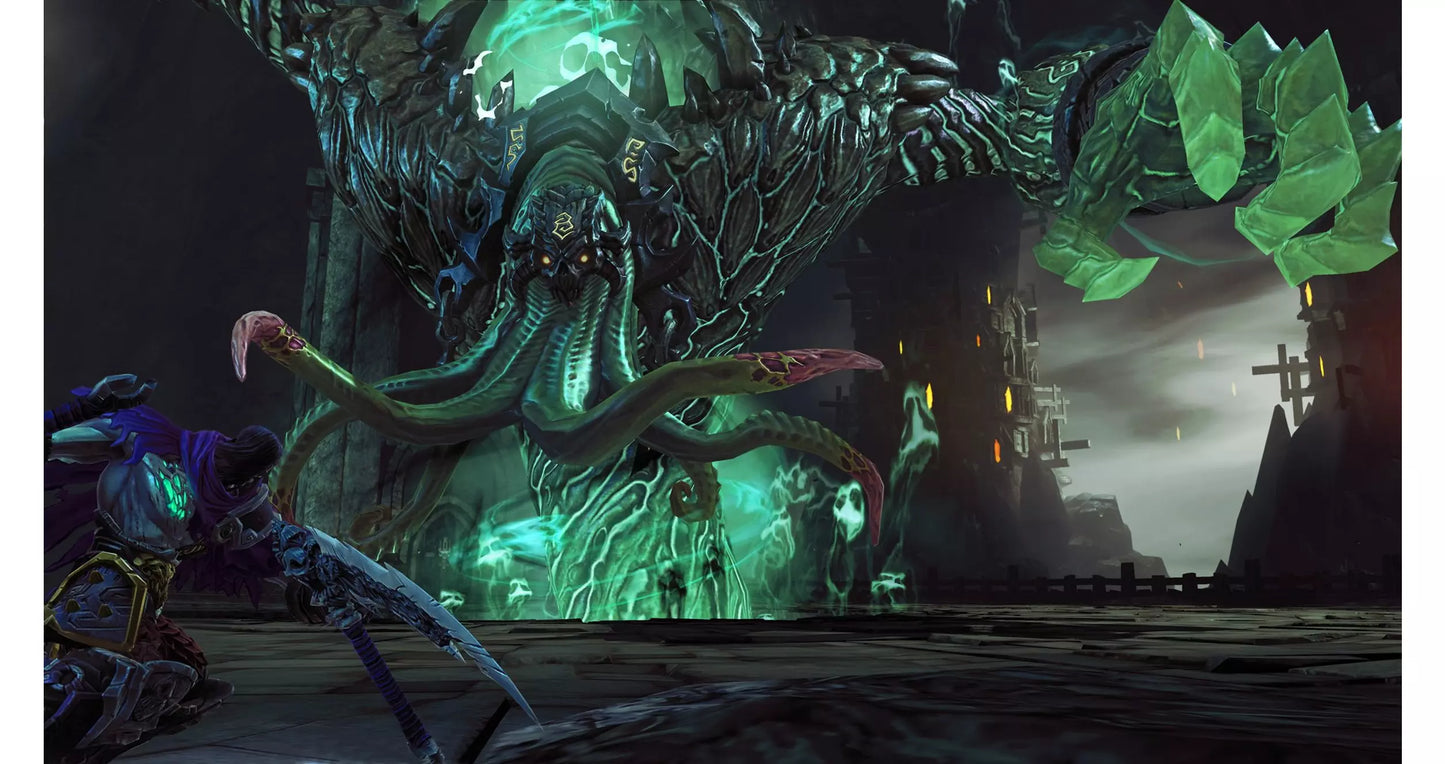 Darksiders II gameplay for Xbox 360 (X360) action-adventure role-playing video game