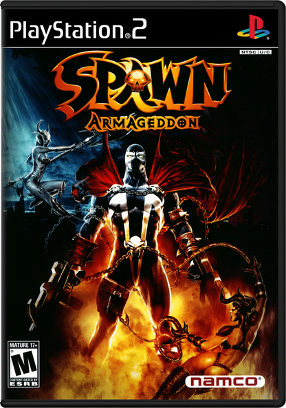 Spawn Armageddon PS2 PlayStation 2 action hack and slash game retro video game cover art
