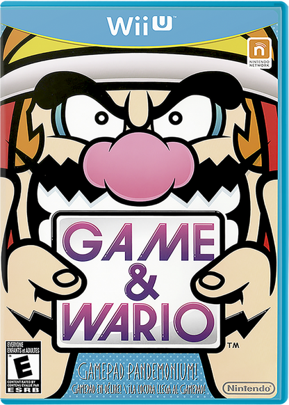 Game & Wario cover art for Nintendo Wii U (WiiU) video game