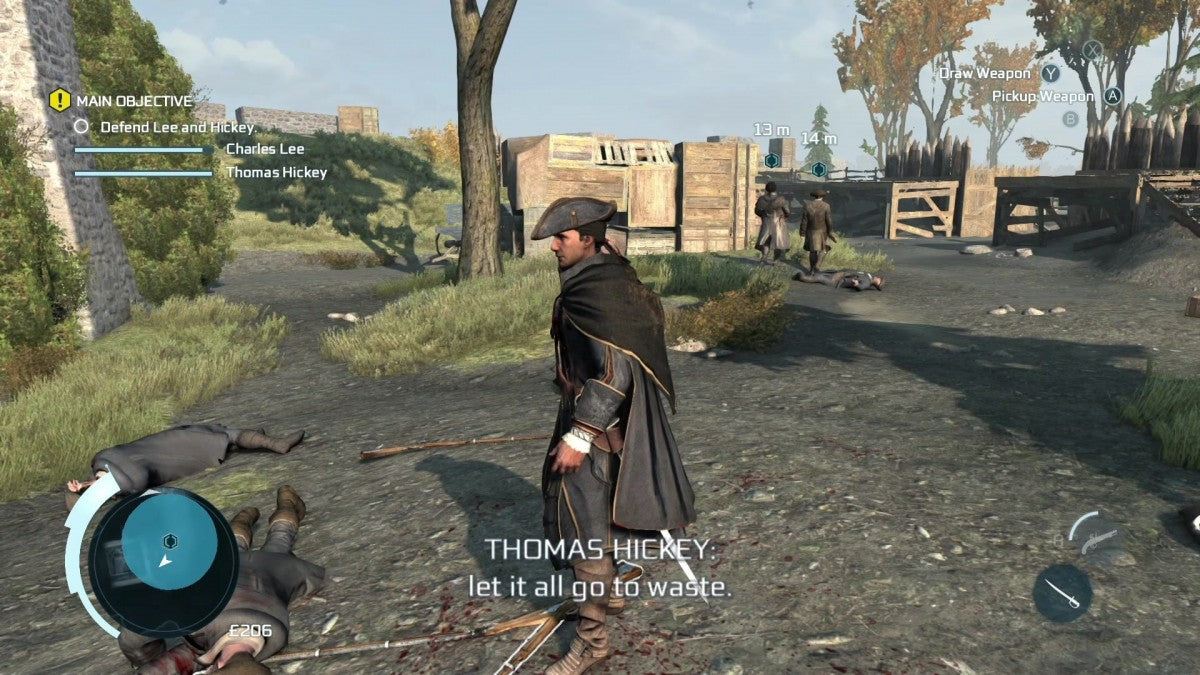 Assassin's Creed III Remastered gameplay image for Nintendo Switch (NS) video game