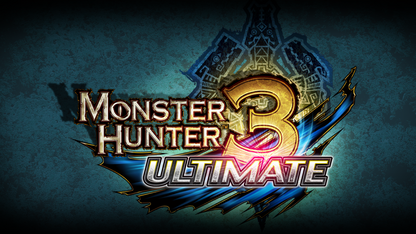 Monster Hunter 3: Ultimate title screen art for Nintendo Wii U (WiiU) video game