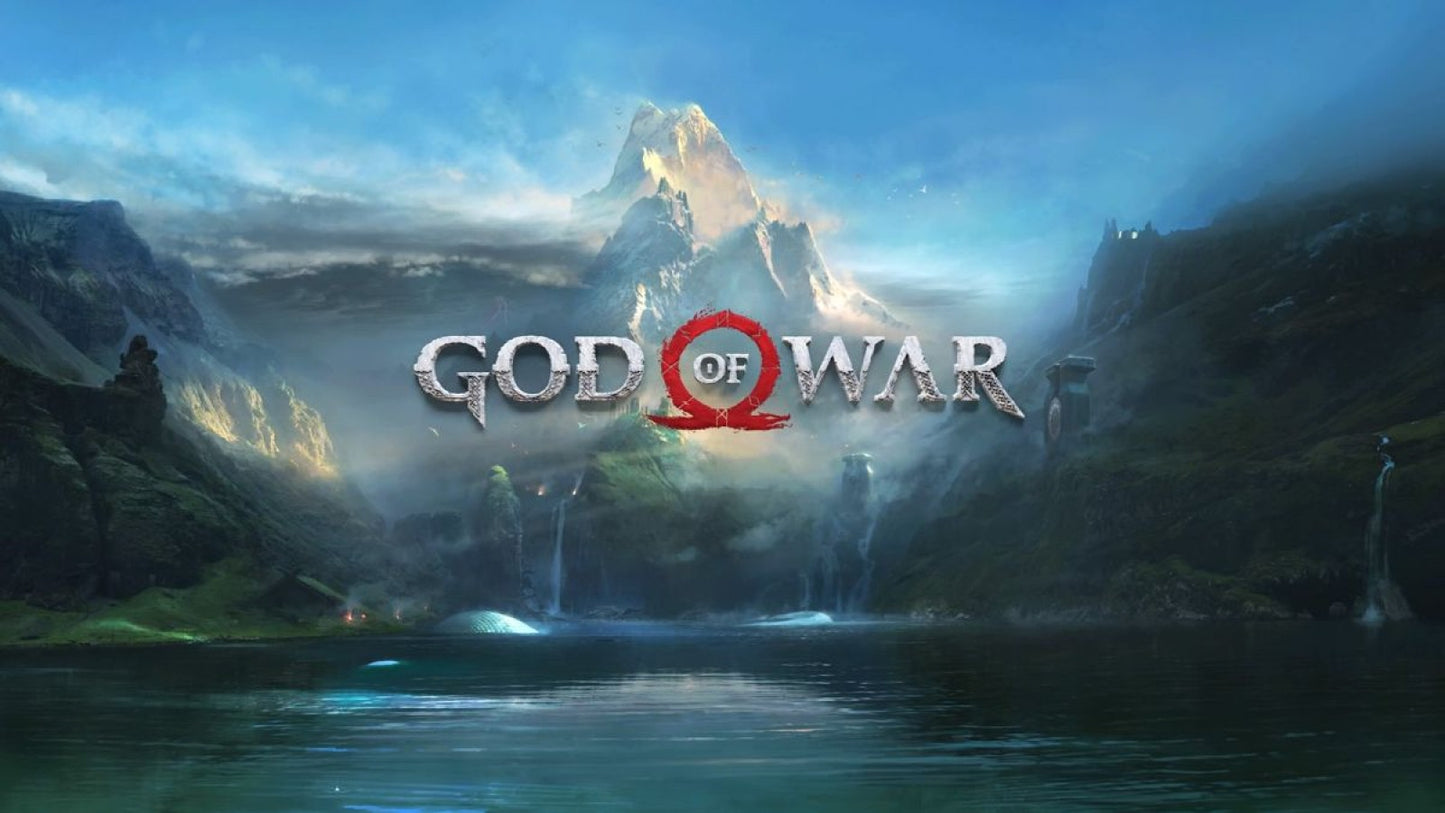 God of War [PlayStation Hits] – PlayStation 4 (PS4) video game title screen, epic Norse mythology action-adventure by Santa Monica Studio and Sony Interactive 