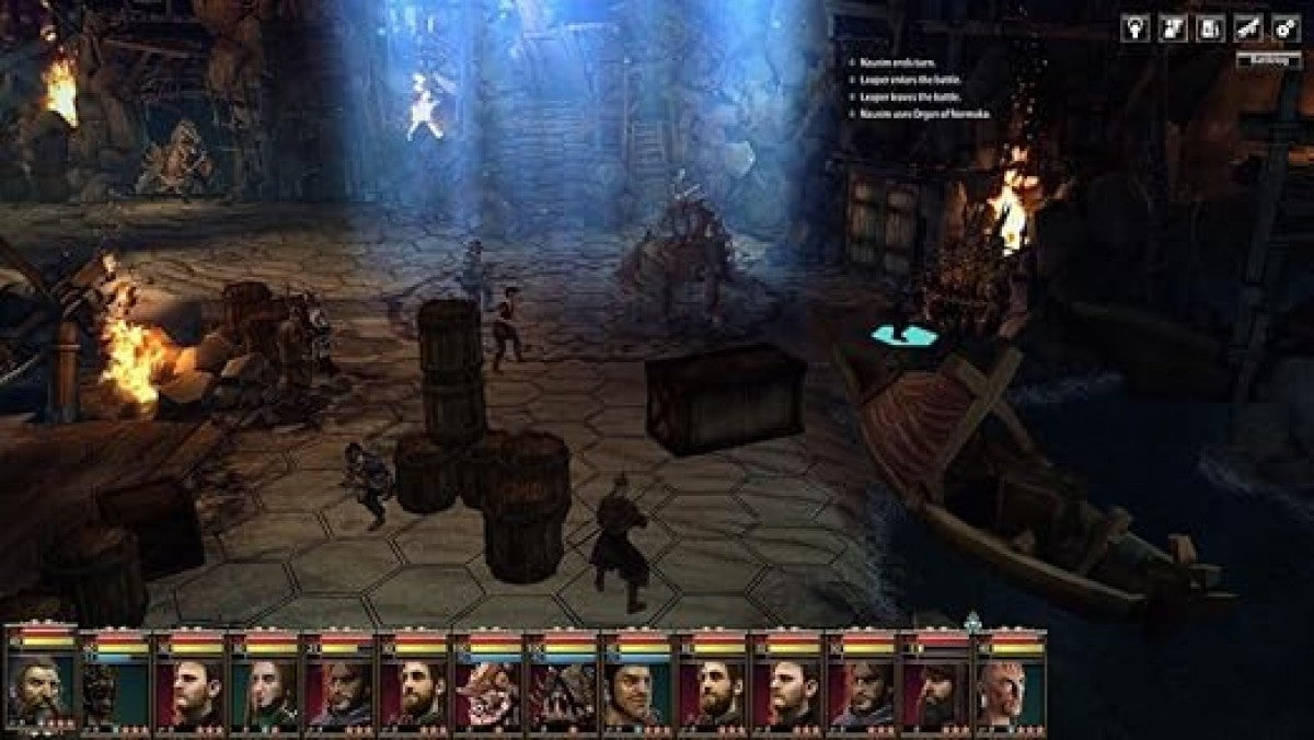 Blackguards 2 – Xbox One (XONE) gameplay for tactical turn-based strategy RPG game