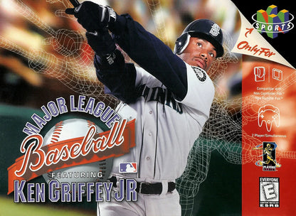 Major League Baseball Featuring Ken Griffey Jr cover art for Nintendo 64 N64 video game