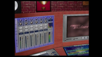 Music Maker Deluxe Edition – PlayStation 2 (PS2) music creation simulation video game gameplay