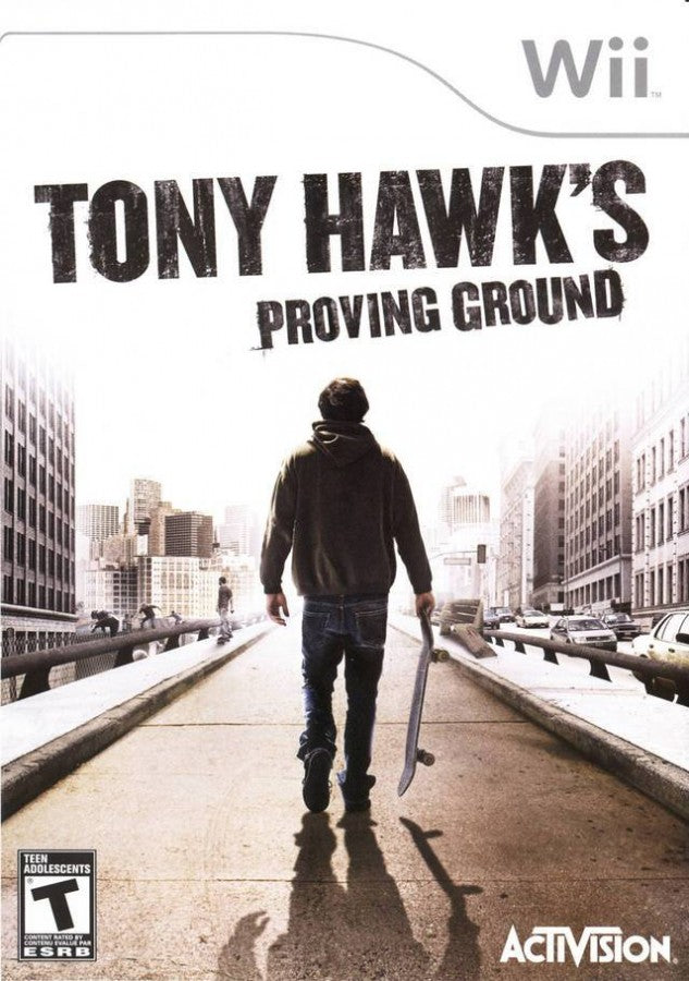 Tony Hawk's Proving Ground cover art for Nintendo Wii (Wii) video game