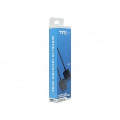 PlayStation 1 and PlayStation 2 compatible controller extension cable designed to extend controller reach for PS1 and PS2 consoles