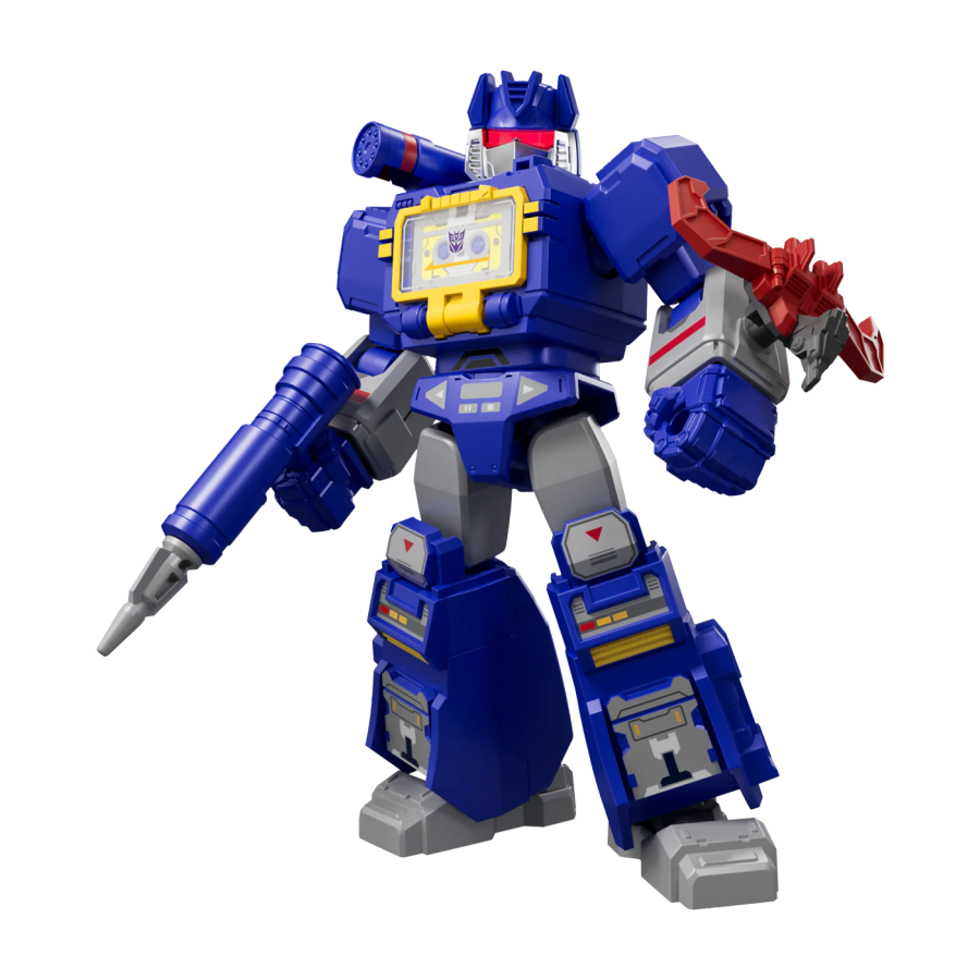 Soundwave Blokees Transformer 4 inch Shining Version 02 1985 Figure Blind Box Collectible Decepticon