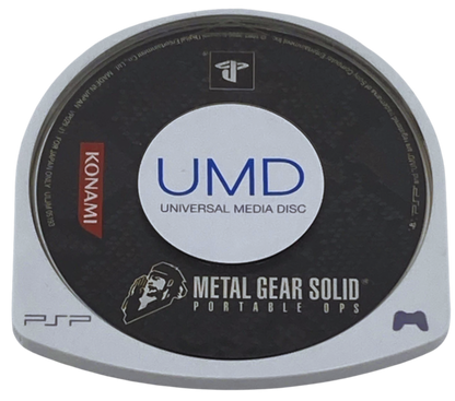 Metal Gear Solid: Portable Ops [JP Import] disc for PlayStation Portable (PSP) tactical stealth action video game