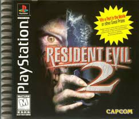 Resident Evil 2 cover art for PlayStation 1 (PS1) video game