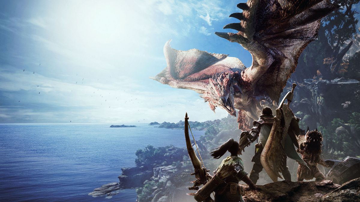 Monster Hunter World – PlayStation 4 (PS4) video game gameplay, action role-playing hunting monsters game