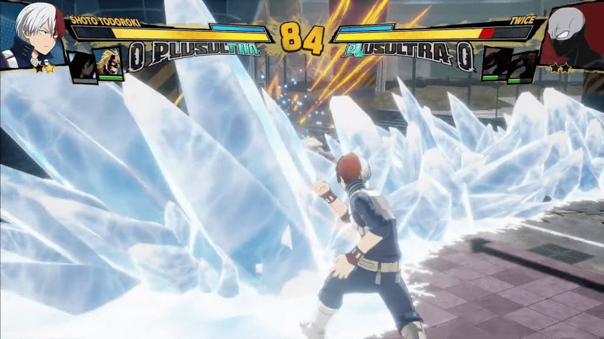 My Hero One's Justice 2 Xbox One XONE for anime fighting video game fans featuring My Hero Academia characters Deku Bakugo Shoto Todoroki All Might powerful Quirks 3D arena combat special attacks team battles story mode and fast paced superhero action collectible gaming appeal gameplay
