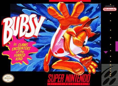 Bubsy cover art for Super Nintendo Entertainment System SNES video game