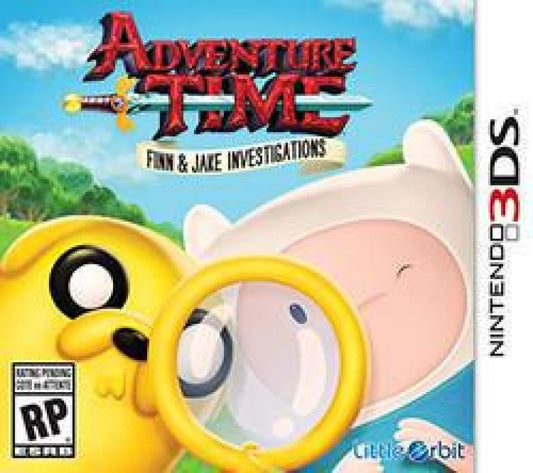 Adventure Time: Finn and Jake Investigations cover art for Nintendo 3DS (3DS) video game