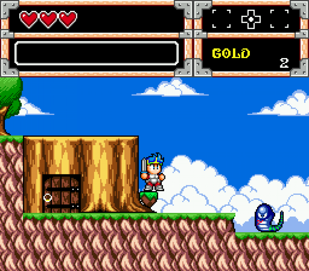 Wonder Boy in Monster World Sega Genesis GEN for retro video game enthusiasts featuring action role playing platforming gameplay fantasy world exploration sword combat character progression memorable dungeons colorful 16 bit adventure and collectible gaming appeal gameplay 