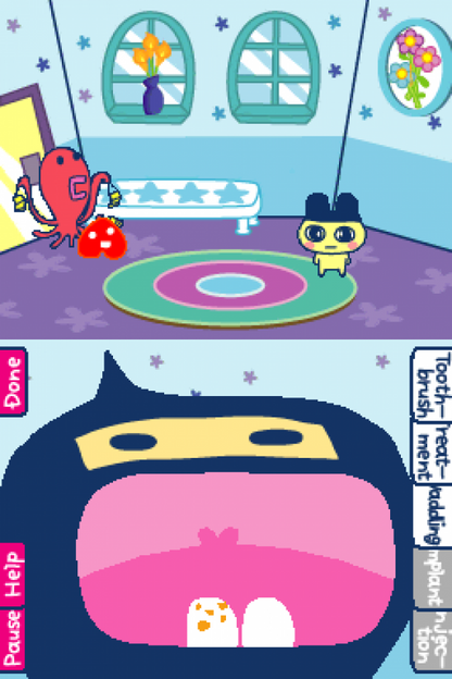 Tamagotchi Connection Corner Shop Nintendo DS for retro video game enthusiasts featuring simulation gameplay charming shop management mini games touchscreen interactions colorful Tamagotchi characters family friendly activities and collectible gaming appeal gameplay 