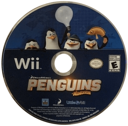 Penguins of Madagascar – Nintendo Wii (Wii) action-adventure platformer children’s video game disc