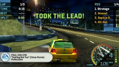 Need for Speed: Underground Rivals gameplay for PlayStation Portable (PSP) racing game