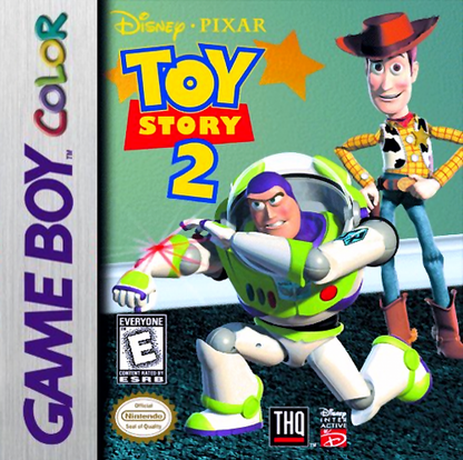 Disney Pixar's Toy Story 2 cover art for Game Boy Color (GBC) video game