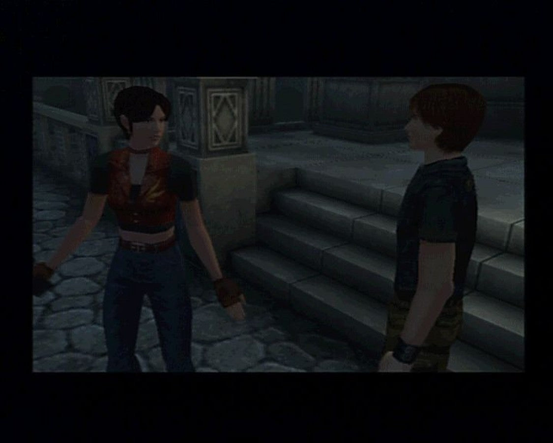Resident Evil Code: Veronica X – PlayStation 2 (PS2) video game gameplay, survival horror game.