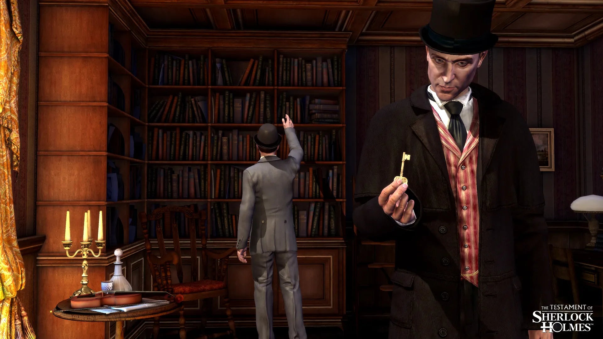 The Testament of Sherlock Holmes gameplay for PlayStation 3 (PS3) video game 