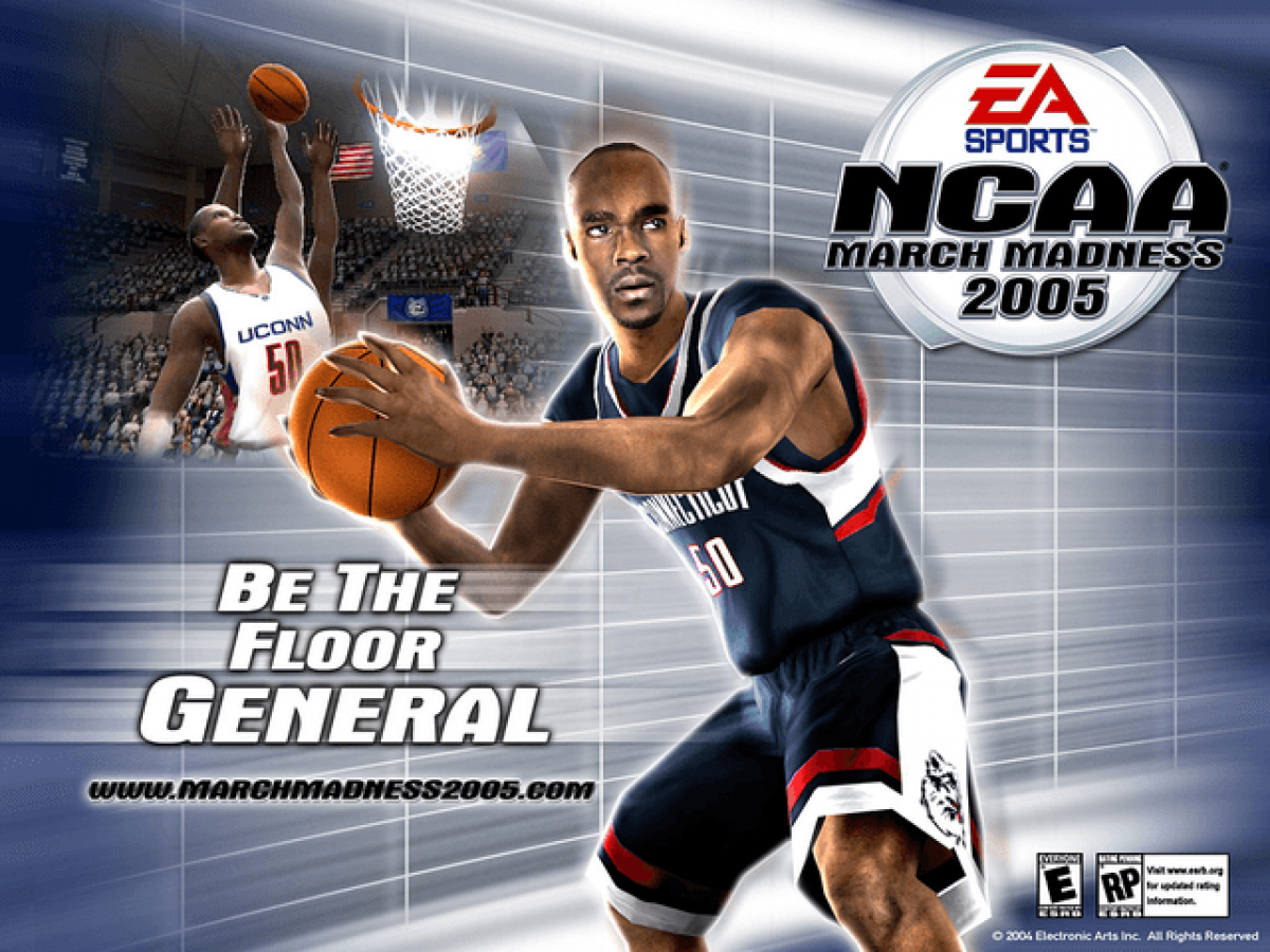 NCAA March Madness – Xbox (XBOX) Title Screen Art for this Xbox Video Game