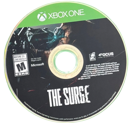 The Surge – Xbox One (XONE) disc for sci-fi action role-playing video game
