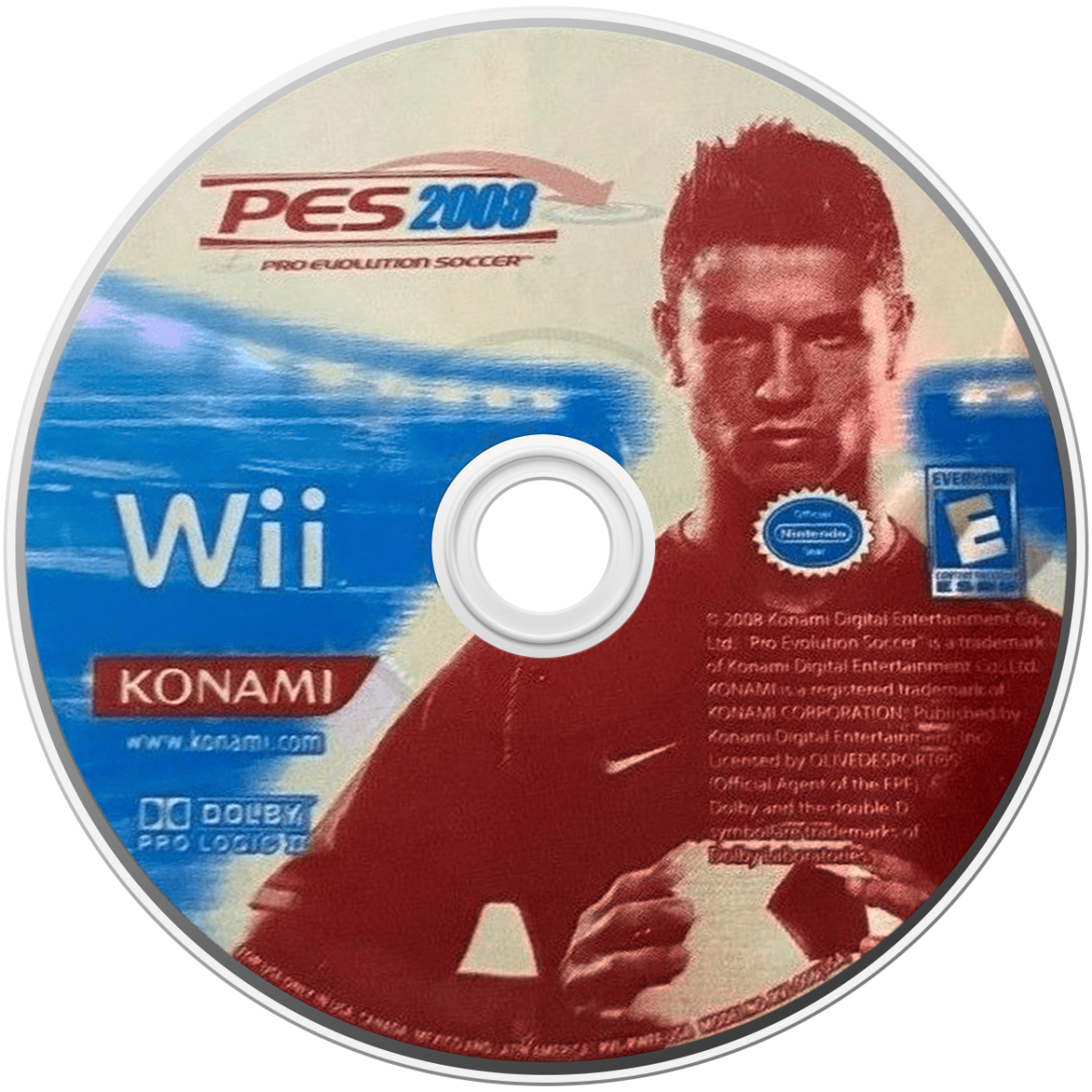 Pro Evolution Soccer 2008 – Nintendo Wii (Wii) soccer football sports simulation video game disc