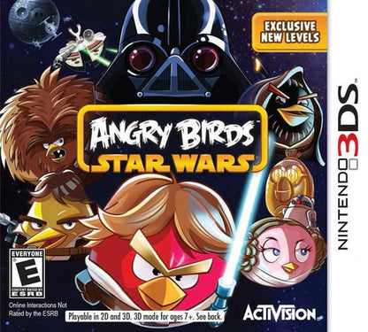 Angry Birds: Star Wars cover art for Nintendo 3DS (3DS) puzzle action video game