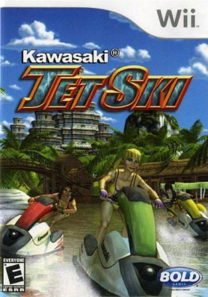 Kawasaki Jet Ski – Nintendo Wii (Wii) personal watercraft racing sports video game cover art