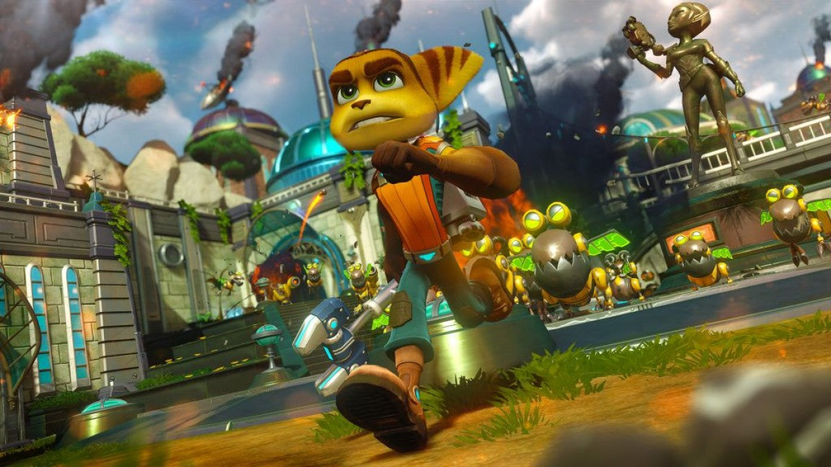 Ratchet & Clank PS4 action-adventure video game gameplay