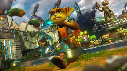 Ratchet & Clank PS4 action-adventure video game gameplay