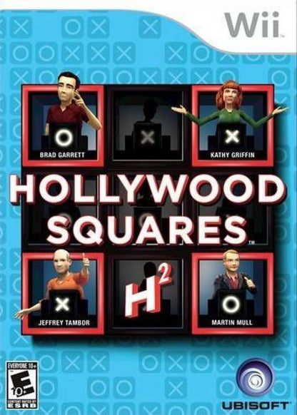 Hollywood Squares – Nintendo Wii (Wii) party trivia game show cover art for video game
