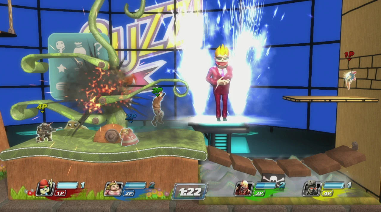 Buzz! The Mega Quiz for PlayStation 2 with general knowledge and multiplayer quiz gameplay 