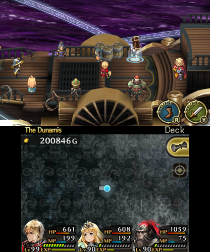 Radiant Historia: Perfect Chronology gameplay for Nintendo 3DS (3DS) role-playing video game
