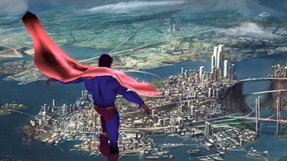 Superman Returns PlayStation 2 retro video game action adventure gameplay (2006)