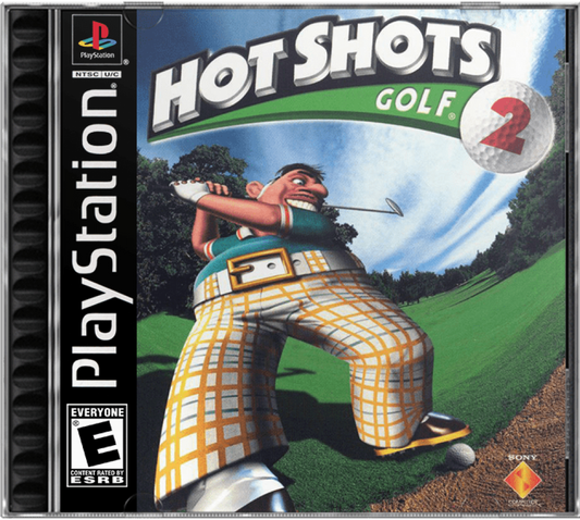 Hot Shots Golf 2 cover art for PlayStation 1 (PS1) video game