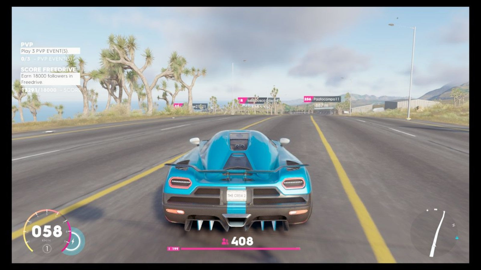 The Crew 2 – PlayStation 4 (PS4) video game gameplay, open-world racing