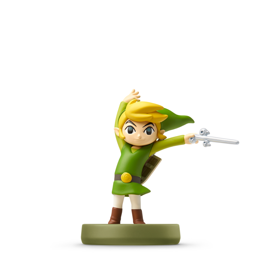 Link Amiibo [The Wind Waker] [The Legend of Zelda 30th Anniversary] [Loose] Nintendo Amiibo figure image