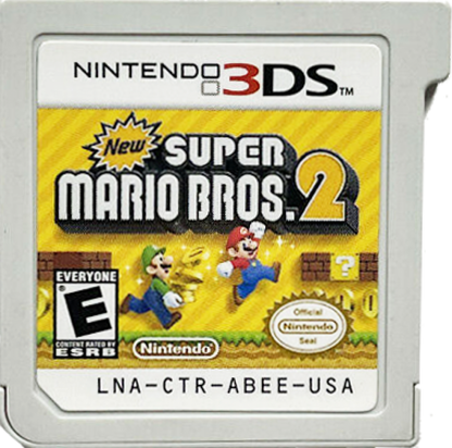 New Super Mario Bros. 2 cartridge for Nintendo 3DS (3DS) platformer video game